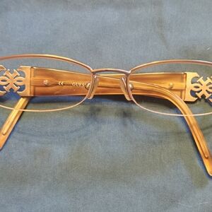Guess Gold Eyeglasses